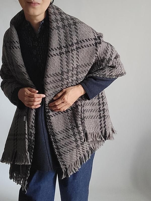 ブランド古着！日本製 mastermind JAPAN パイル生地 大判ストール ブランド古着！日本製 mastermind JAPAN パイル生地 大判ストール