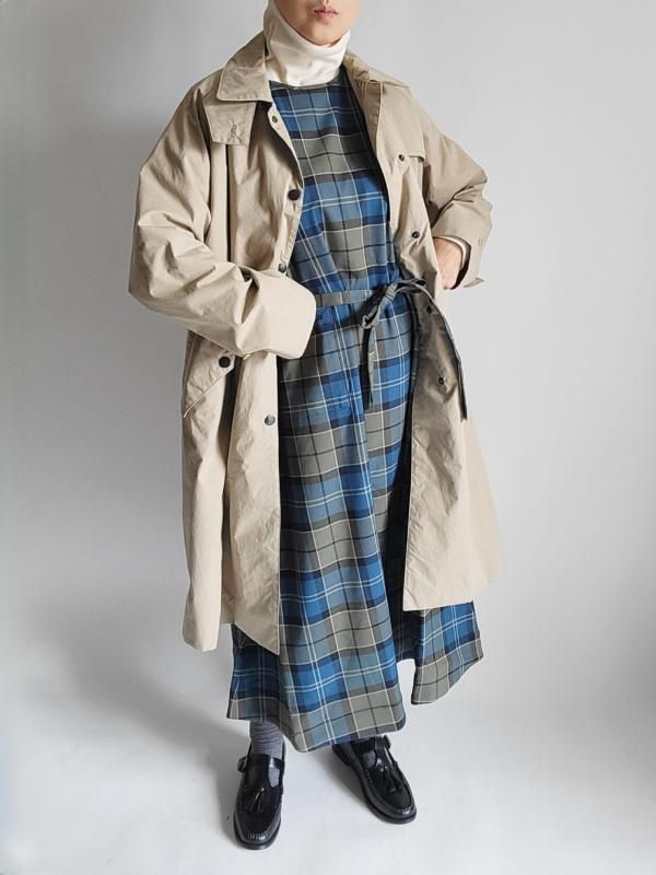 KAPITAL（キャピタル）高密度ツイル アオザイカーゴパンツ - バナナ