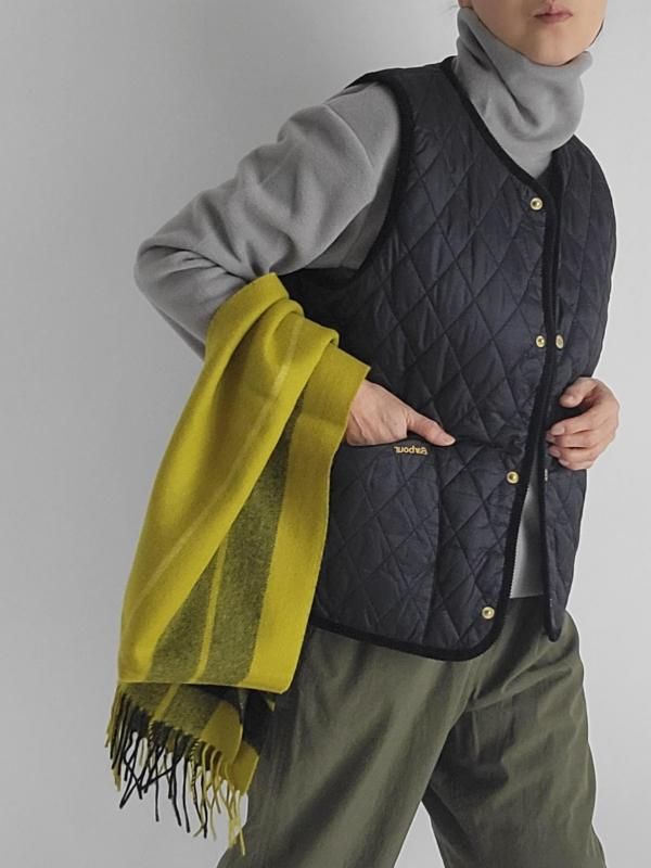 Barbour(バブアー) キルティングベスト barbour wilma liner - バナナ