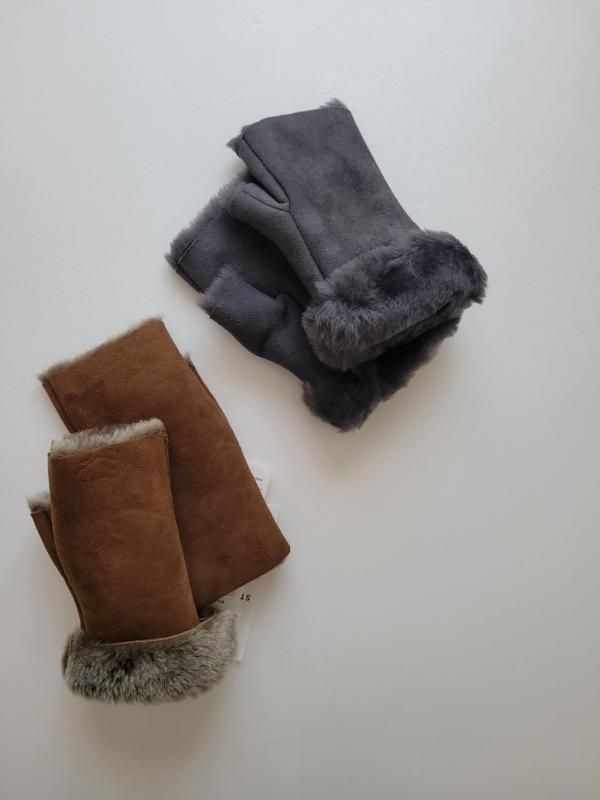 Owen Barry（オーエンバリー）フィンガーレスミトン シープスキン