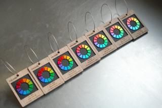 ハンドメイド　色見本　キーホルダー ハンドメイド　色見本　キーホルダー