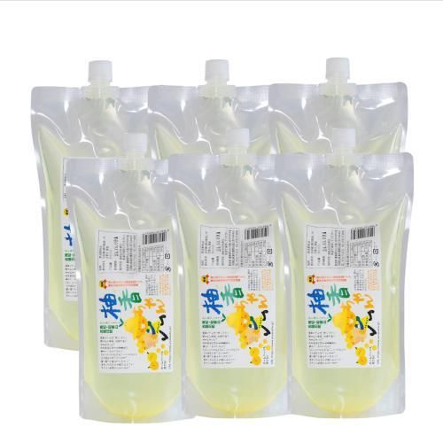 1リットル柚香ちゃん 6本入 ※特別価格 - 古座川ゆず平井の里 -公式