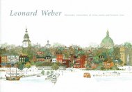 Leonard Weber<br> panoramic watercolors of cities,towns,and historic sites <br>쥪ʥɡС