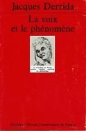 La Voix et le Phenomene Poche <br>ʩʸ ȸ <br>åǥ