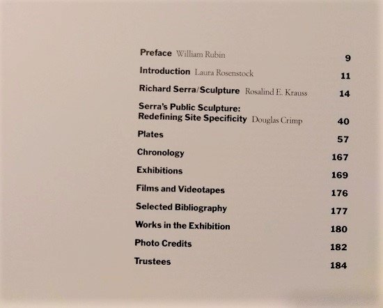 Richard Serra/Sculpture Rosalind E. Krauss リチャード・セラ