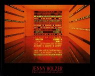 Jenny Holzer: <br>The Venice Installation <br>ˡۥĥ <br>Ͽ