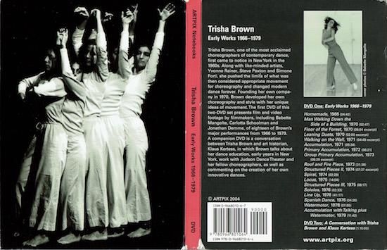 その他 Trisha Brown: Early Works: 1966-1979 DVD Trisha Brown: Early Works: 1966-1979 DVD