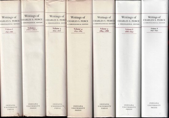 Writings of Charles S. Peirce: A Chronological Edition 既刊7冊揃