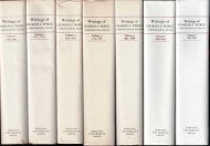 Writings of Charles S. Peirce: A Chronological Edition <br>既刊7冊揃(第1〜6巻, 第8巻) <br>チャールズ・サンダース・パース