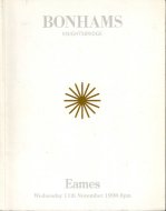 Eames Bonhams Auction Catalog 1998 <br>カタログ