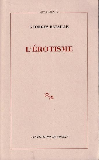 L'erotisme Georges Bataille 仏)エロティシズム ジョルジュ・バタイユ