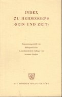 Index zu Heideggers Sein und Zeit <br>独)ハイデガー『存在と時間』索引