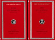 Metamorphoses (OVID vol.34) <br>Loeb Classical Library <br>塦)ѿʪ 2· <br>ǥ