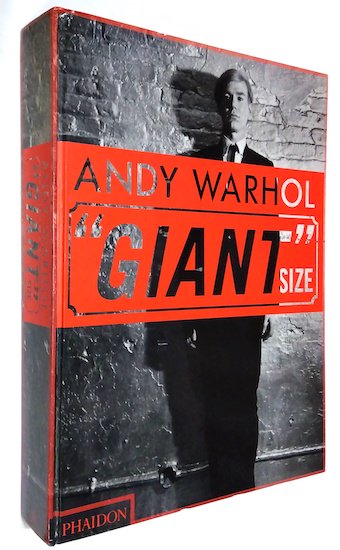 Andy Warhol “Giant” Size アンディ・ウォーホル - 古書古本買取販売 書肆  とけい草／syoshi-tokeisou｜思想・哲学書 美術書 アートブック 写真集 デザイン 建築 文学 etc. ｜東京の古書店・古本屋