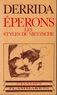 Eperons: Les styles de Nietzsche <br>仏)衝角 ニーチェの文体 <br>ジャック・デリダ
