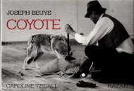 Joseph Beuys, Coyote <br>ヨーゼフ・ボイス