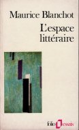 L'espace litteraire <br>仏)文学空間 <br>モーリス・ブランショ