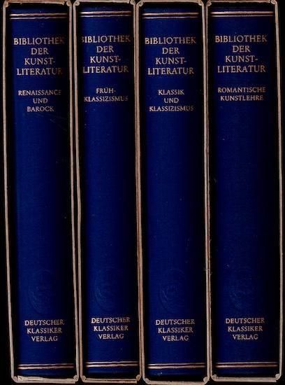 Bibliothek der Kunstliteratur in vier Baenden 独)芸術文学 Bibliothek der Kunstliteratur in vier Baenden 独)芸術文学