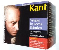 Immanuel Kant Werke in sechs Baenden + Woerterbuch <br>) 6+Woerterbuch1=7·