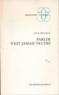 Parler n'est jamais neutre <br>ʩ)뤳ȤϷ褷ΩǤϤʤ <br>她ꥬ饤