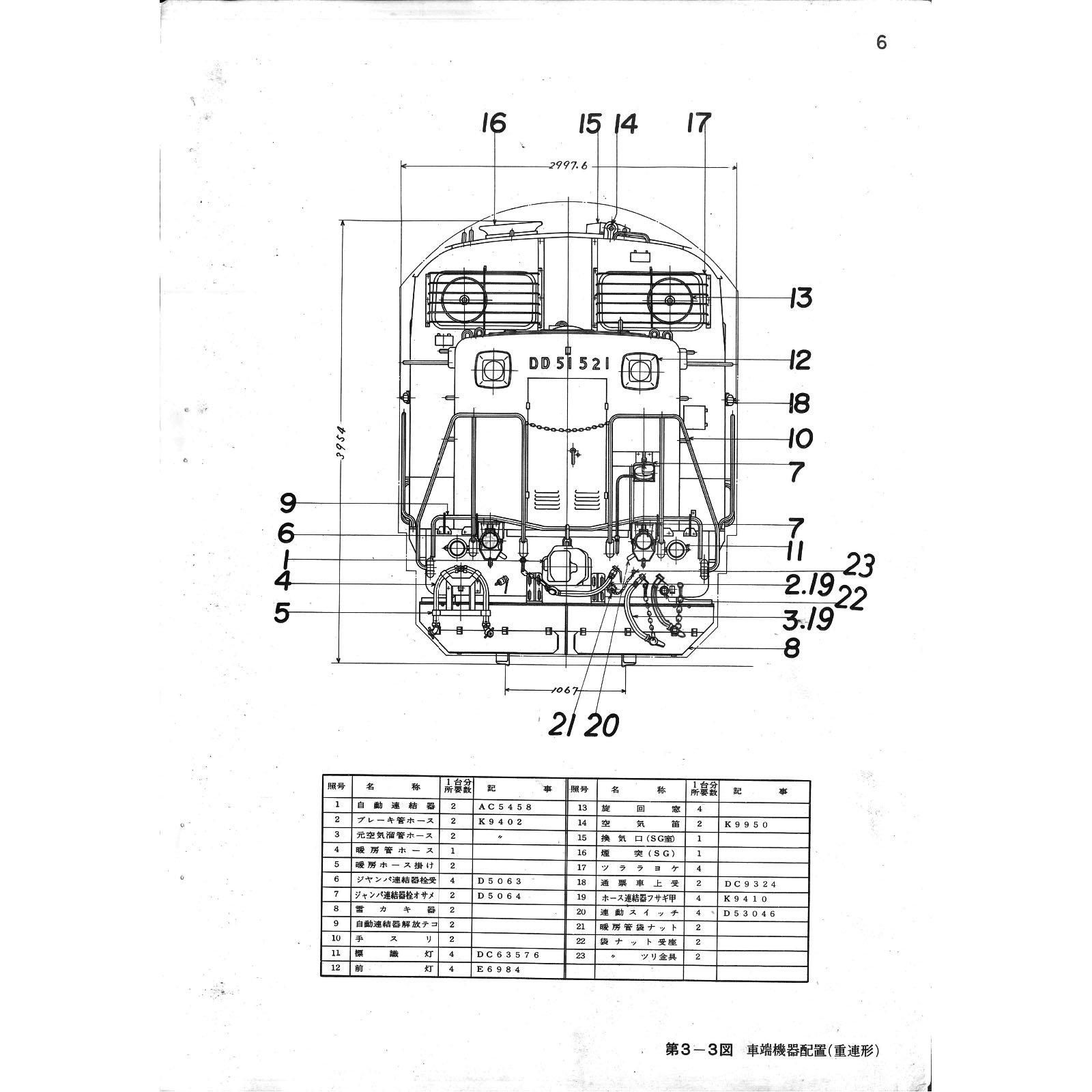 交流・交直流電気機関車 ツナギ図集(Ⅰ) (ED形) - 銀河