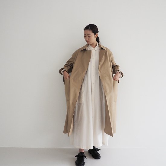 tenne handcrafted modern ロングケープコート キャメル www1.up.poznan.pl