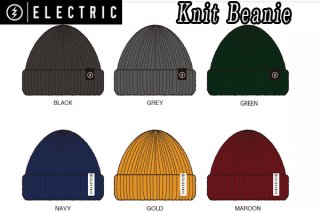 ELECTRIC/Knit Beanie<img class='new_mark_img2' src='https://img.shop-pro.jp/img/new/icons1.gif' style='border:none;display:inline;margin:0px;padding:0px;width:auto;' />
