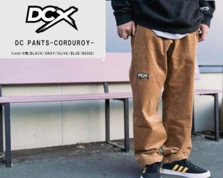 DCX CORDUROY PANTS OLIVE<img class='new_mark_img2' src='https://img.shop-pro.jp/img/new/icons1.gif' style='border:none;display:inline;margin:0px;padding:0px;width:auto;' />