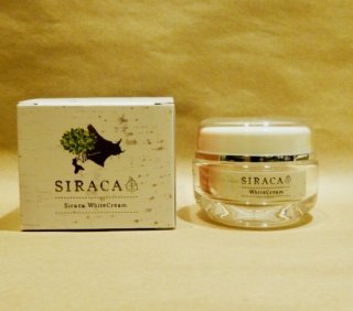 SIRACA White Cream　30g　　　　　透明感のある明るい肌に導くリッチなこくのあるクリーム