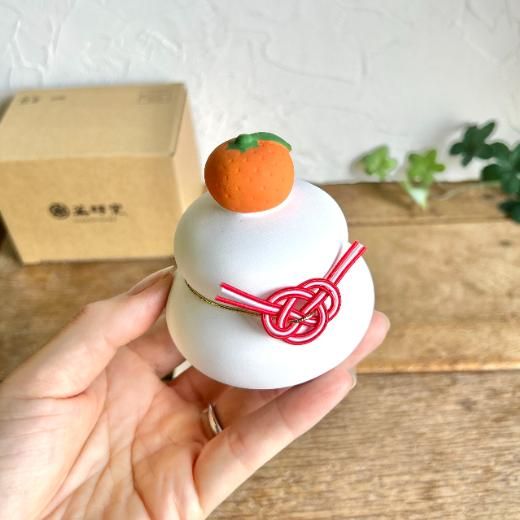 毎年飾れる 陶器の鏡餅飾り | お正月飾り - 美濃焼とやちむんと