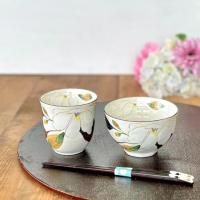 茶碗・湯呑セット | 花かいろう 木蓮 - 美濃焼とやちむんと雑貨 茶碗・湯呑セット | 花かいろう 木蓮 - 美濃焼とやちむんと雑貨