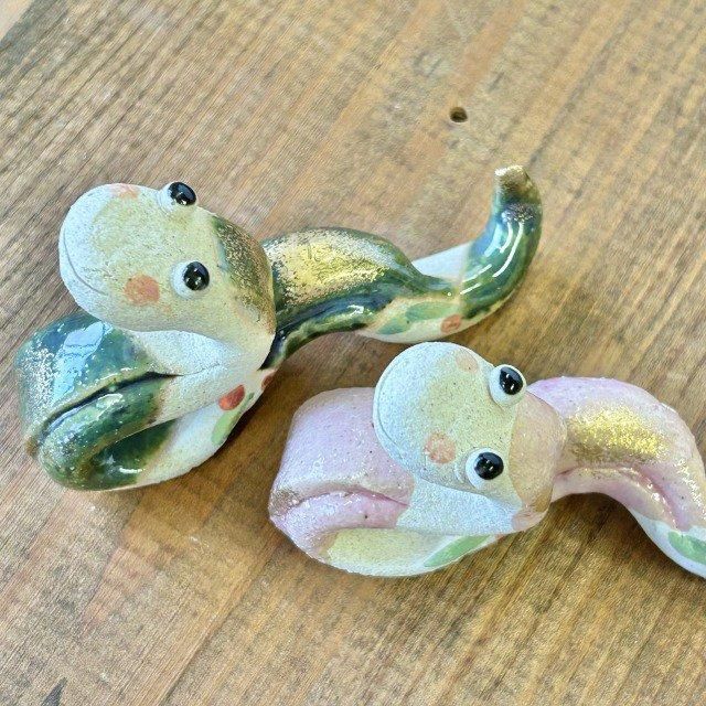 ※在庫なし　巳年　陶器の置物　干支　美濃焼 20241007045836_2_2.jpg