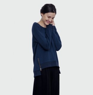 SALE CEREMONY | Women sweatshirt (navy blue) | ȥåץ