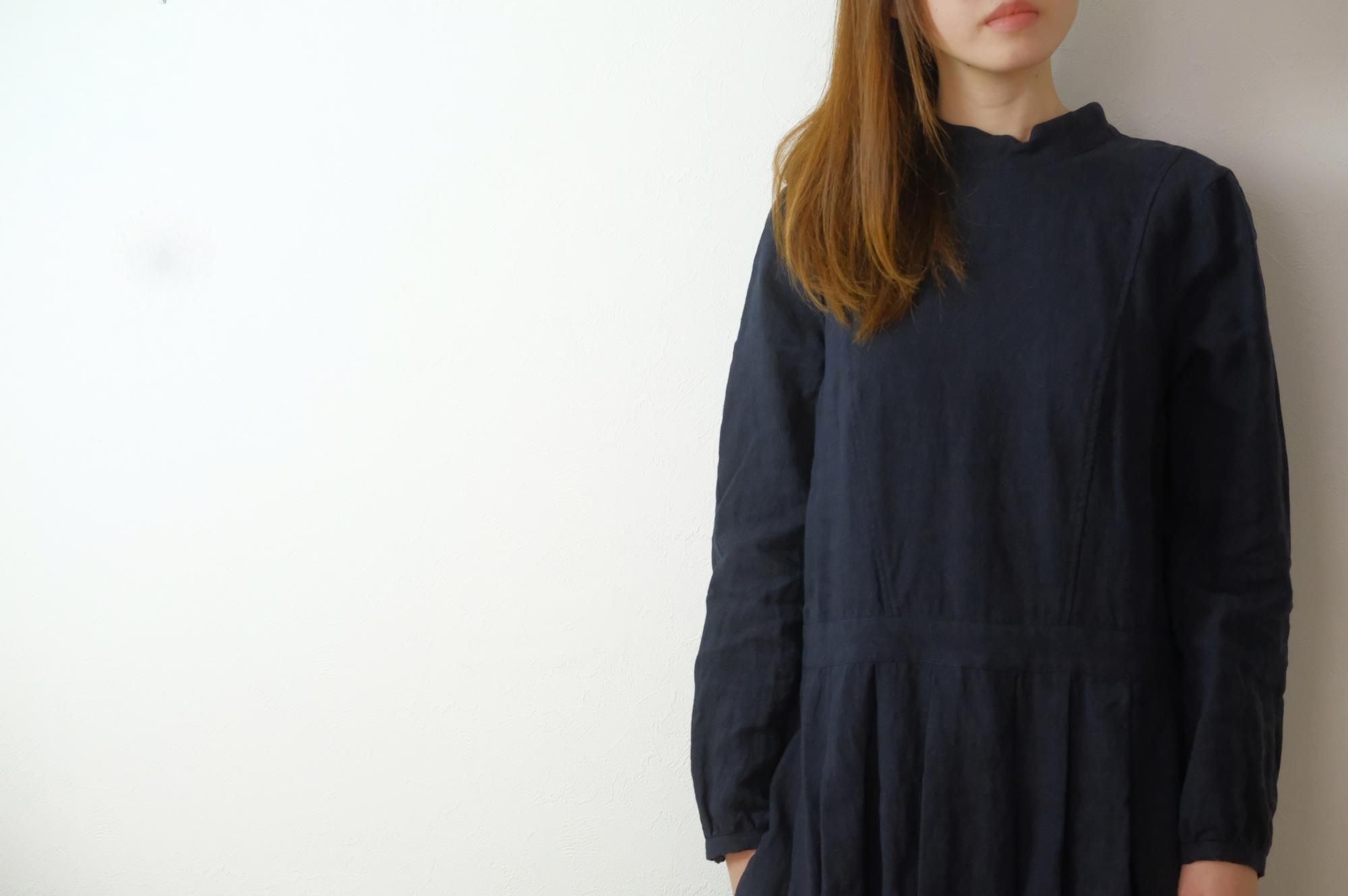 The Last Flower Of The Afternoon かげとひかりのclassic One Piece Navy ワンピース Mサイズ The Last Flower Of The Afternoon かげとひかりのclassic One Piece Navy ワンピース Mサイズ