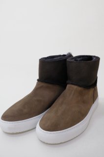 Dell' Arte (デラールテ) | mouton sneaker boots (taupe) | スニーカーブーツ 38 (24cm)