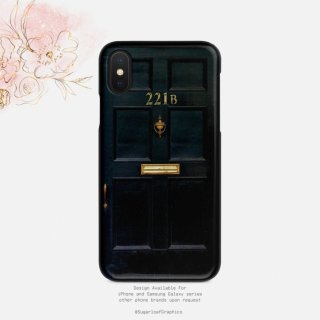 ڥͥݥ̵SUGARLOAF GRAPHICS | 221B SHERLOCK HOLMES DOOR | iPhone 7/8/SE(2) 