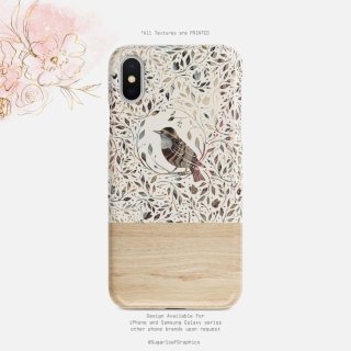 ڥͥݥ̵SUGARLOAF GRAPHICS | BOHO BIRD LEAF | iPhone 11