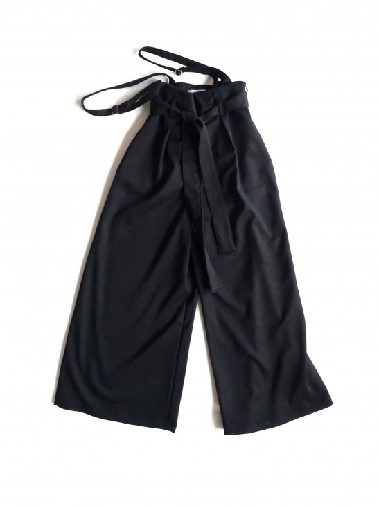 rikolekt | WOOL CHINO SUS PANTS (black) | ボトムス【送料無料