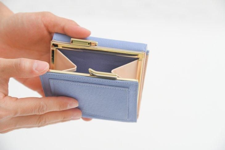 Pomtata ポンタタ Gab2 Compact Wallet Lilac 財布 ガマグチウォレット 国産 レザー Paper Birds ペーパーバーズ レディース アパレル オンラインショップ Pomtata ポンタタ Gab2 Compact Wallet Lilac 財布 ガマグチウォレット 国産 レザー Paper Birds ペーパーバーズ レディース アパレル オンラインショップ