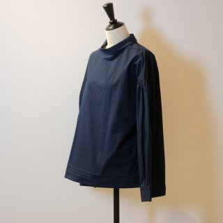 ASEEDONCLOUD | Hyouryushi smock blouse (indigo) | ブラウス シャツ 送料無料 アシードンクラウド