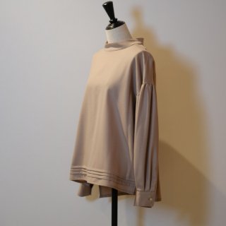 ASEEDONCLOUD | Hyouryushi smock blouse (pink beige) | 送料無料 アシードンクラウド シャツ ブラウス