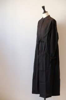 the last flower of the afternoon | つたふ砂の layered dress (black) | 送料無料 ワンピース レディース