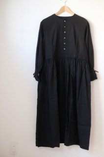 the last flower of the afternoon | つたふ砂の tiered dress (black) | 送料無料 ワンピース レディース