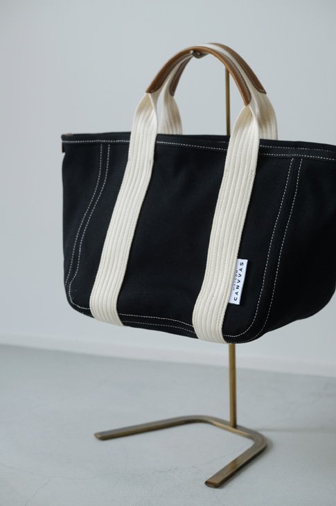 MAISON CANVVAS (メゾンキャンバス) | CANVAS Tote S (black) | 送料