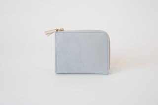 POMTATA (ポンタタ) | HAK L Zip Short Wallet (p.blue) | 財布 ショートウォレット国産 レザー