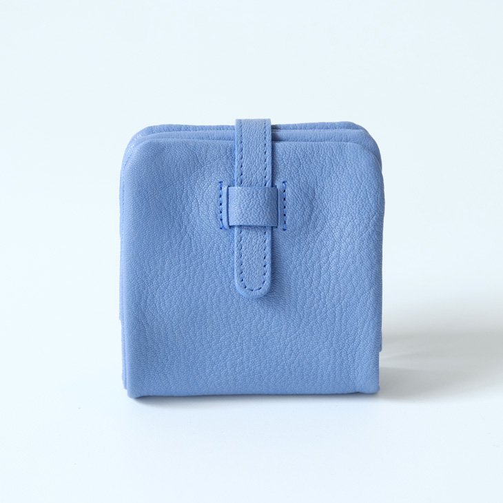 POMTATA (ポンタタ) | MEL Short Wallet (blue) | ショートウォレット