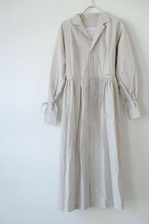 The Last Flower Of The Afternoon 淡き夜の Open Collared Dress Moon Gray 送料無料 ワンピース レディース The Last Flower Of The Afternoon 淡き夜の Open Collared Dress Moon Gray 送料無料 ワンピース レディース