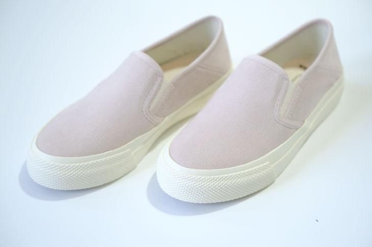 STANCLAN | ZUPPA (suede/pink beige) size 23.5cm | スリッポン