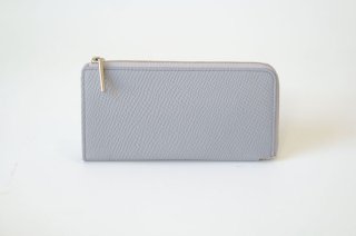 POMTATA (ポンタタ) | LIO L Zip Box Long Wallet (n.gray) | 財布 ロングウォレット 国産 レザー