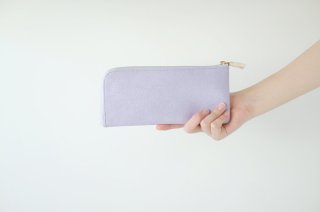 POMTATA (ポンタタ) | HAK L Zip Long Wallet (l.violet) | 財布 ロングウォレット【国産 レザー】